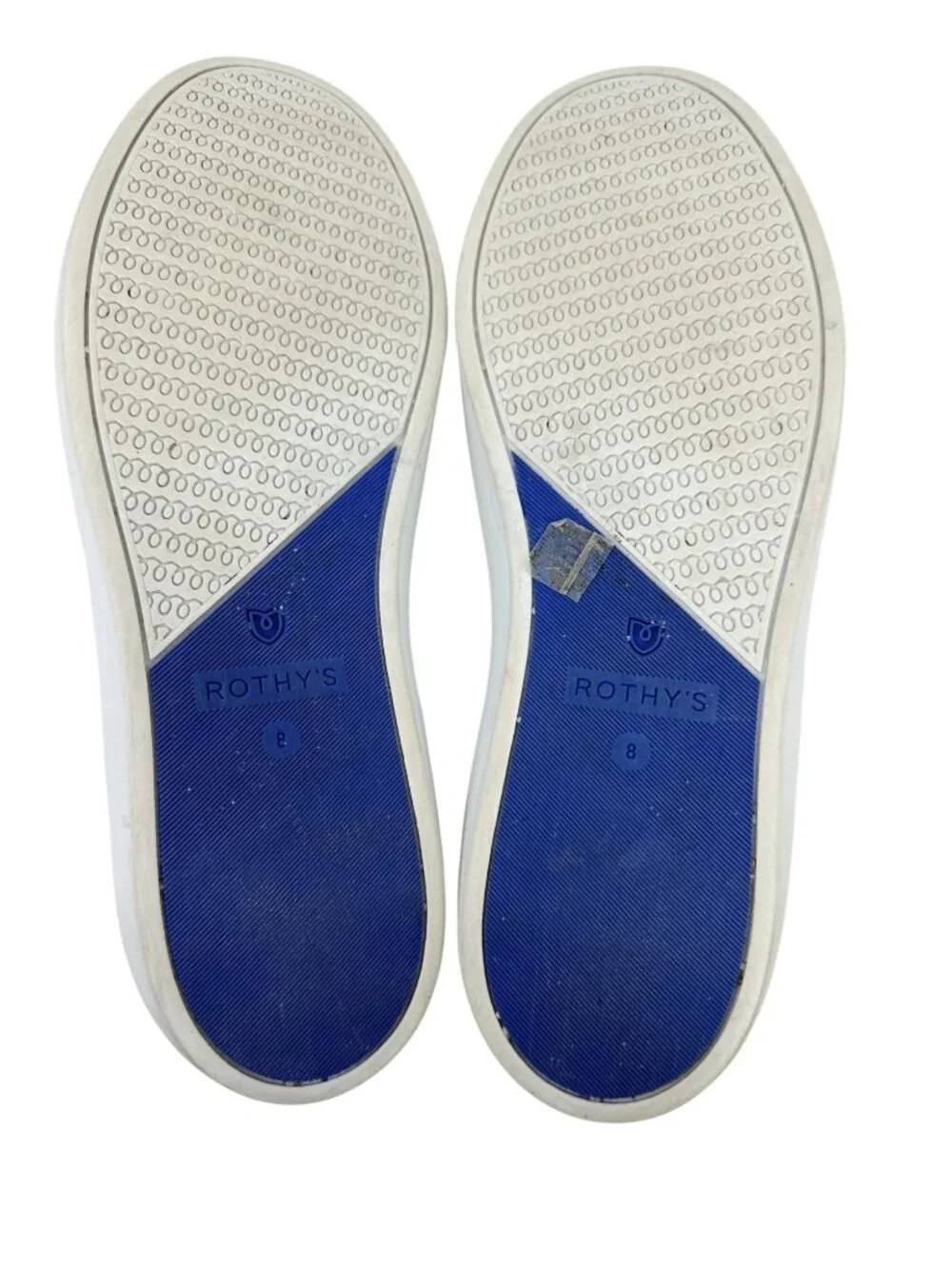 Rothy’s The Original Slip On Sneaker Women’s 8 Sand Beige Knit Washable